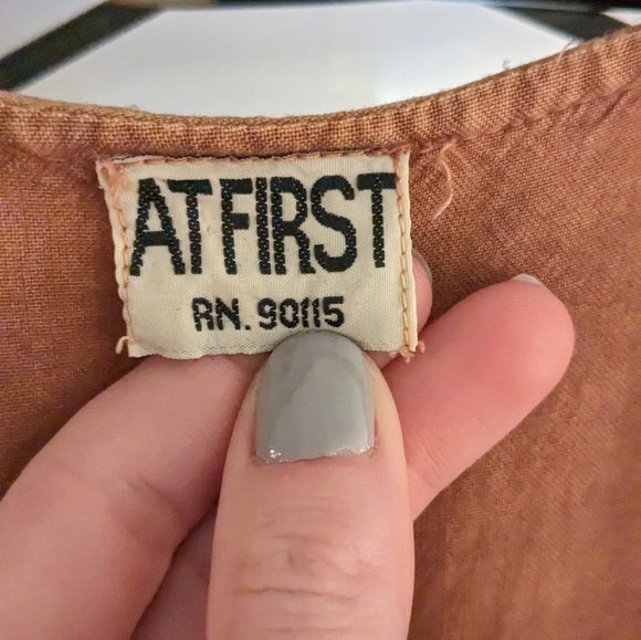 AT FIRST | Vintage 90's Sienna Hippie Dress - Picture 6 of 7